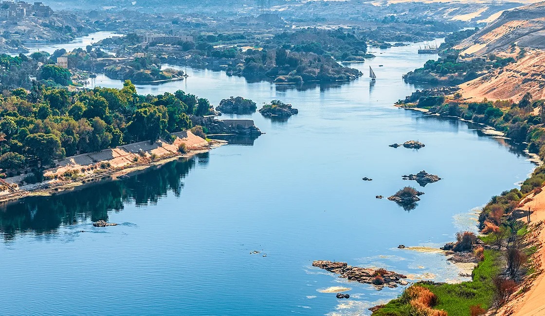 Father of African rivers. image